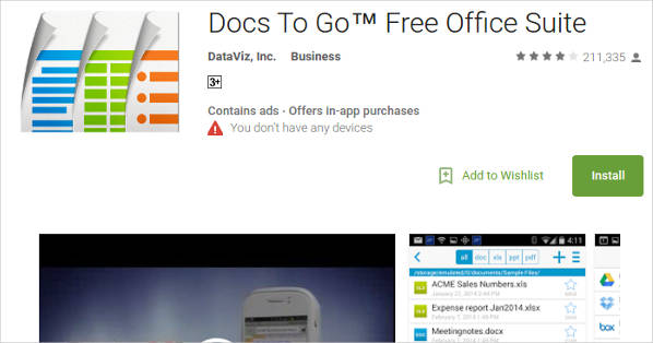 Docs To Go Download For Mac
